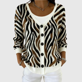 Bridget - Knit Button-Front Cardigan