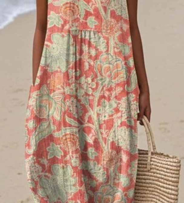 Elis - Vintage Floral Dress