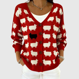 Irene - Knit Button-Front Cardigan