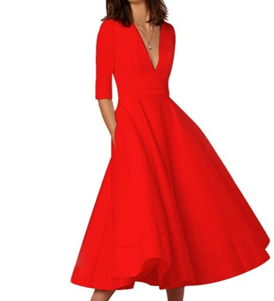 Laura - Women's Midi Dress