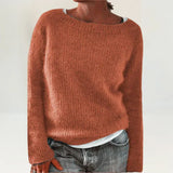 Odette - Cozy Sweater in Orange