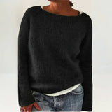 Sabrina - Cozy Sweater in Black