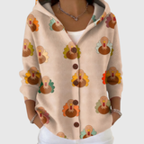 Zoe - Knit Hooded Cardigan