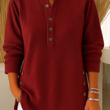 Nieves | Tunique Henley avec Boutons