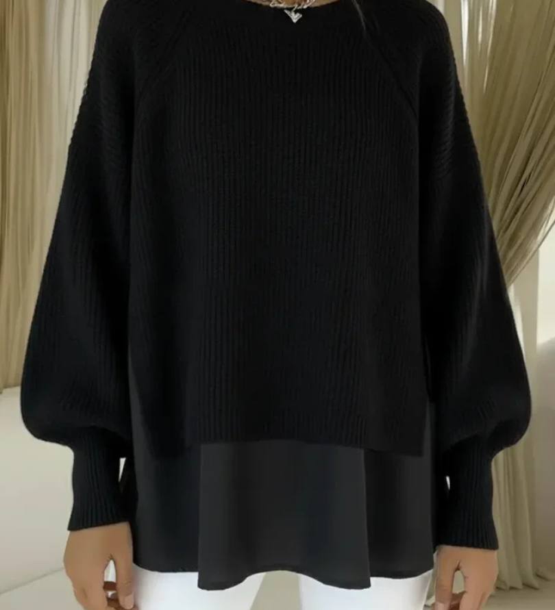Casilda | Pull Effet Deux Pièces