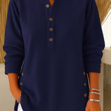 Nieves | Tunique Henley avec Boutons