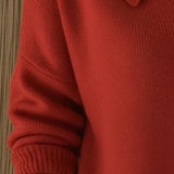 Vega | Veste en Tricot avec Col Chemise