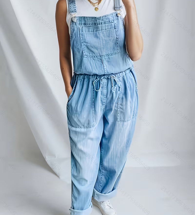 Veronica - Relaxed Denim Jumpsuit