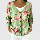 Eleanor - Knit Button-Front Cardigan
