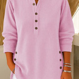 Nieves | Tunique Henley avec Boutons