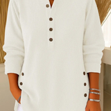 Nieves | Tunique Henley avec Boutons