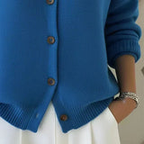 Vega | Veste en Tricot avec Col Chemise