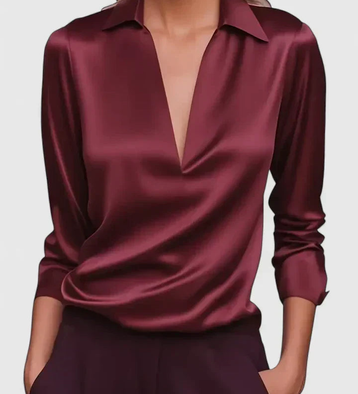 Calvina - Sophisticated Blouse