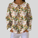 Madeline - Christmas Tree Print Sweater
