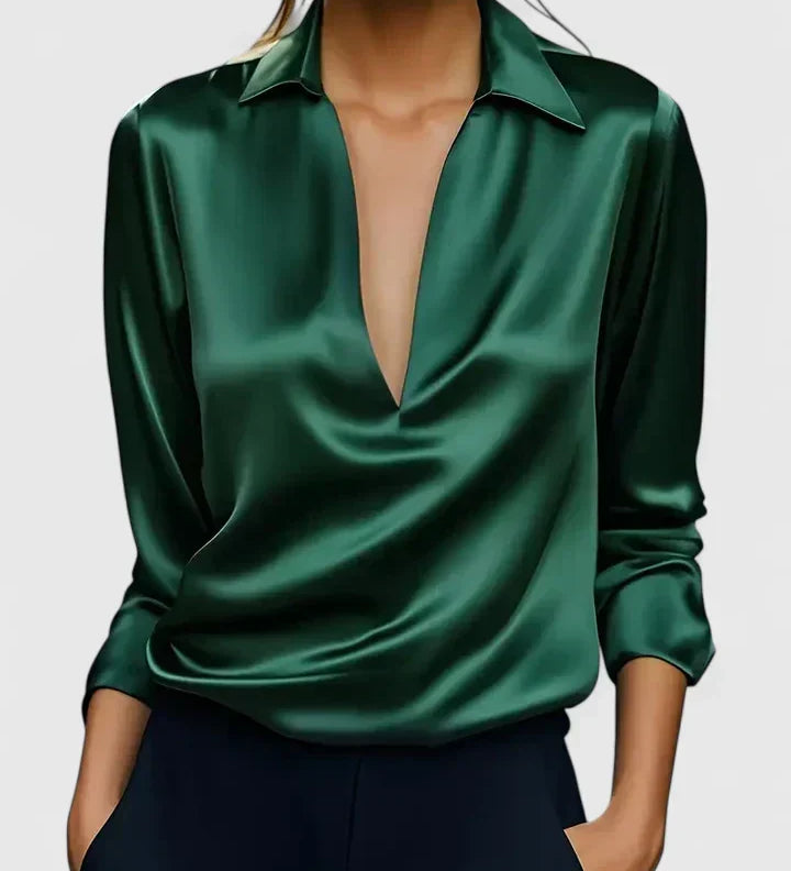 Calvina - Sophisticated Blouse