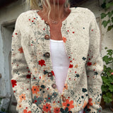 Serena - Wildflower Print Button Cardigan