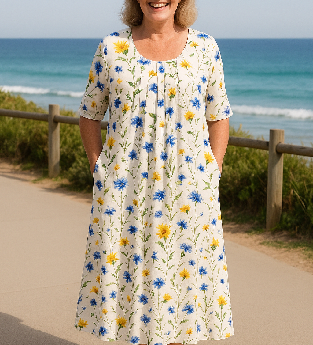 Adelaide - Flowing Midi Dress