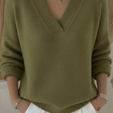 Violeta | Pull Ample avec Col en V