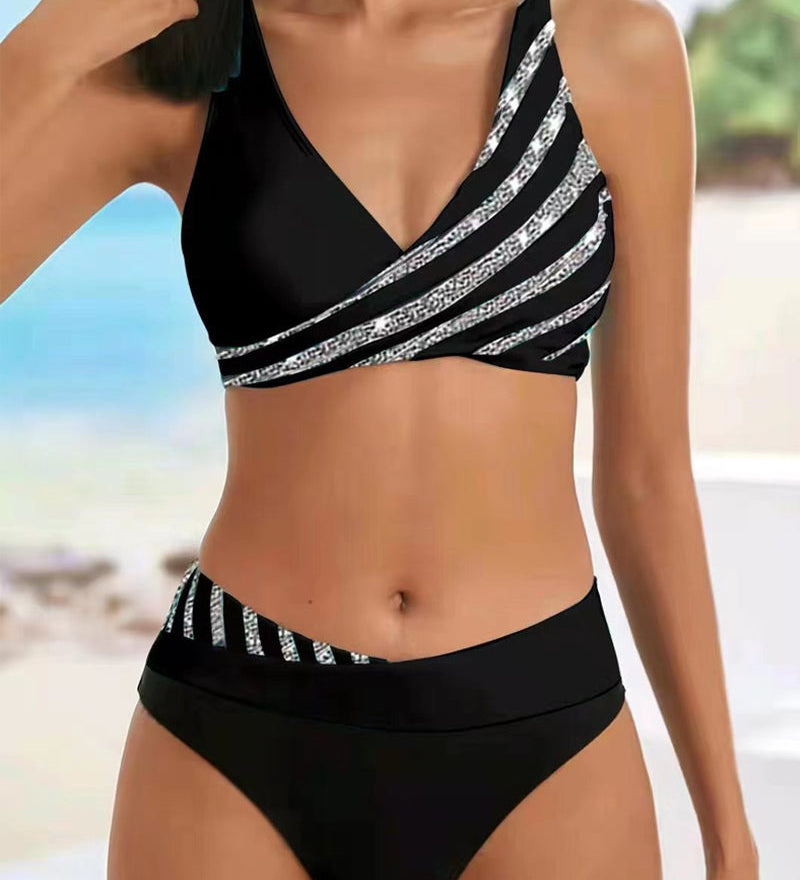 Maya - Printed Bikini in Warm Tones