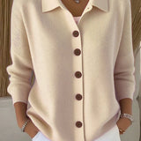 Josefina | Veste en Tricot avec Col et Boutons