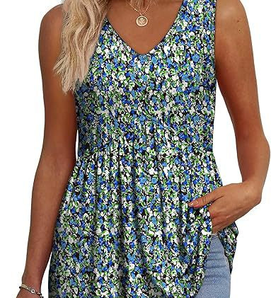 ELIORA - Effortless Flowy Sleeveless Tank Top