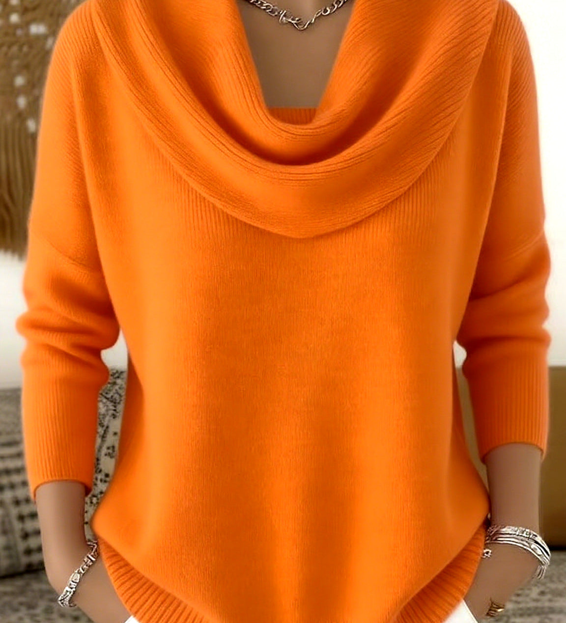 Julia | Pull à Col Drapé