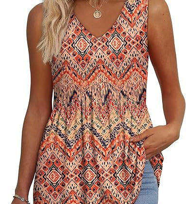 ELIORA - Effortless Flowy Sleeveless Tank Top
