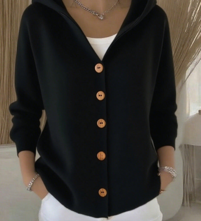 Rocío | Veste en Tricot avec Capuche