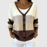Opal - Knit Button-Front Cardigan
