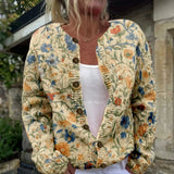 Lydia - Embroidery-Look Floral Button Cardigan