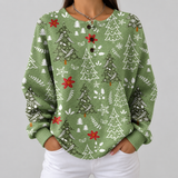 Ivy - Green Christmas Tree Sweater