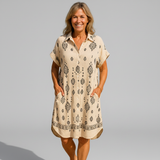 Béatrice - Cotton Linen Dress
