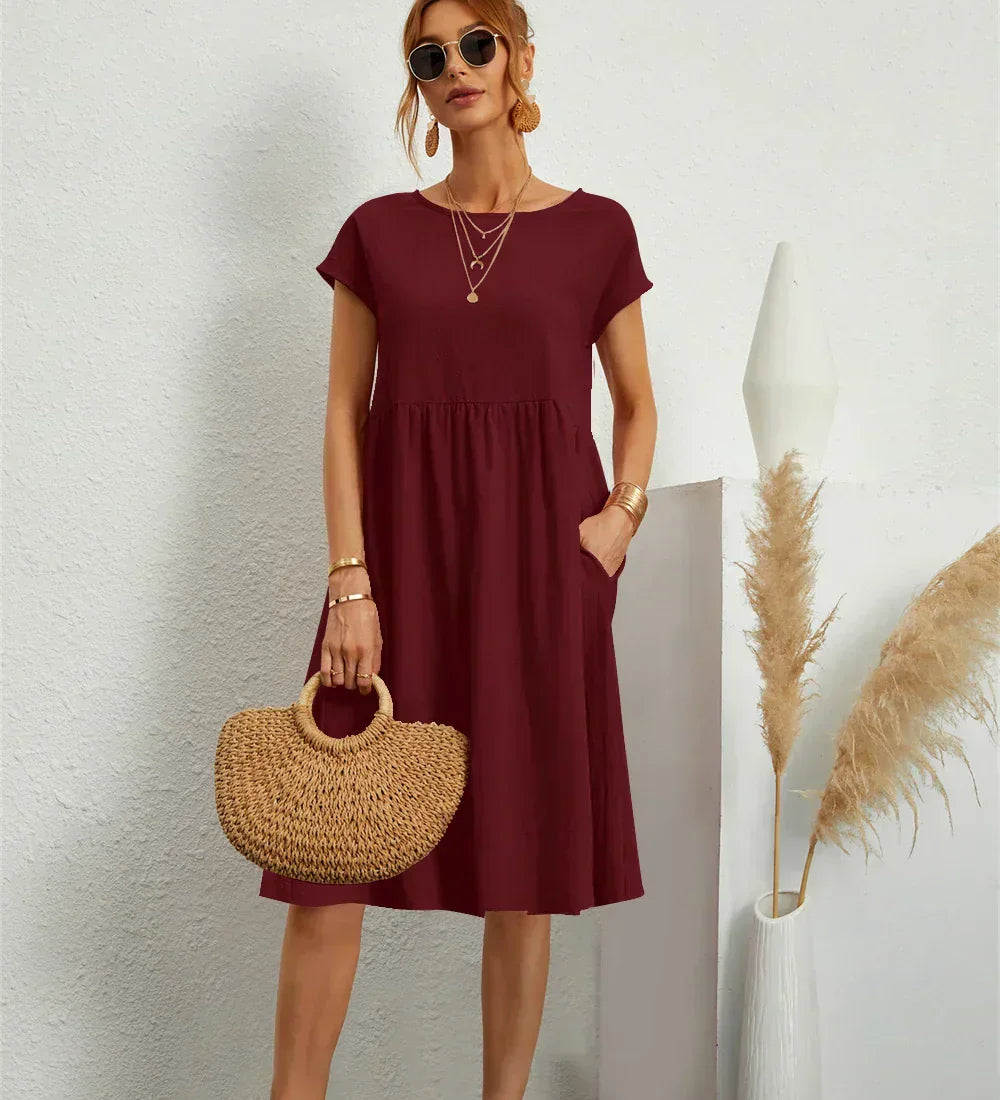 Mira - Casual Pocket Dress