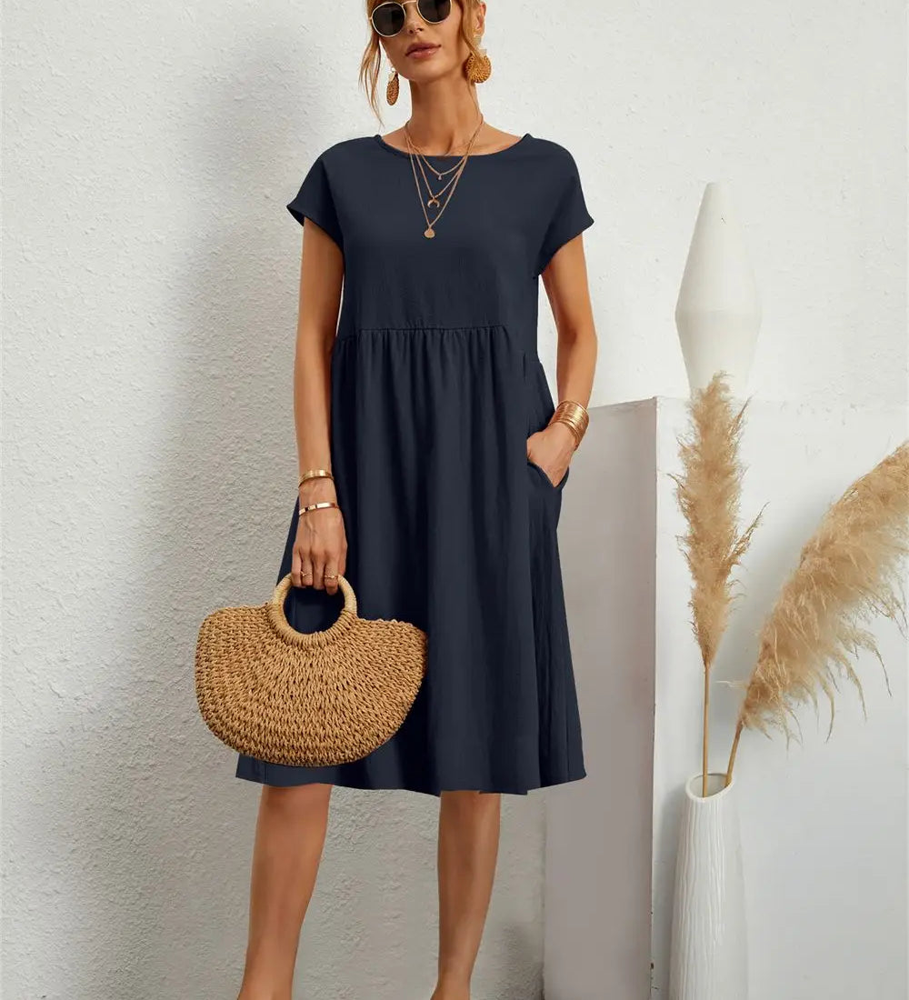 Mira - Casual Pocket Dress