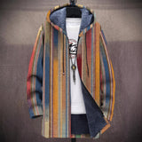 Susanna - Multicoloured Vertical Stripe Print Jacket