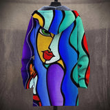 Rosalie - Multicoloured Pop Art Print Jacket